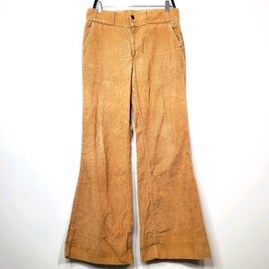 15) LEVI'S Corduroy 1ft Flare High Waist RARE Vintage Sz. 33
